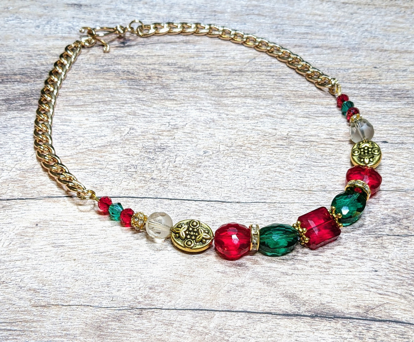 Gum Drop Beaded Necklace