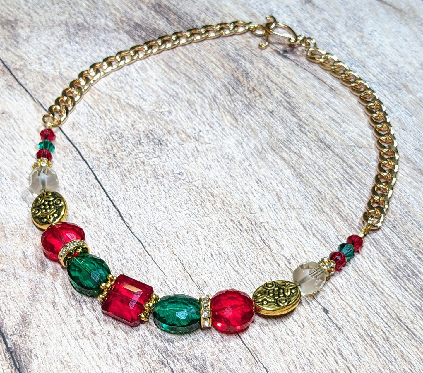 Gum Drop Beaded Necklace