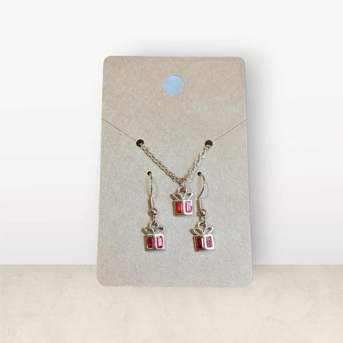 Mini Charm Earring and Necklace Set