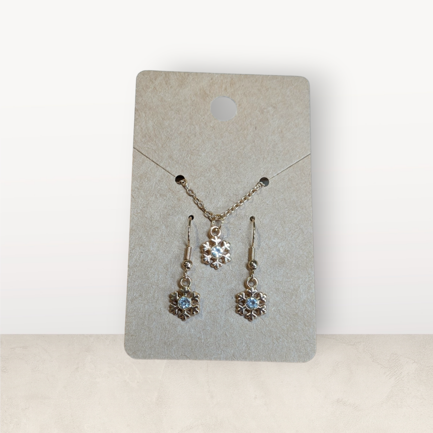 Mini Charm Earring and Necklace Set