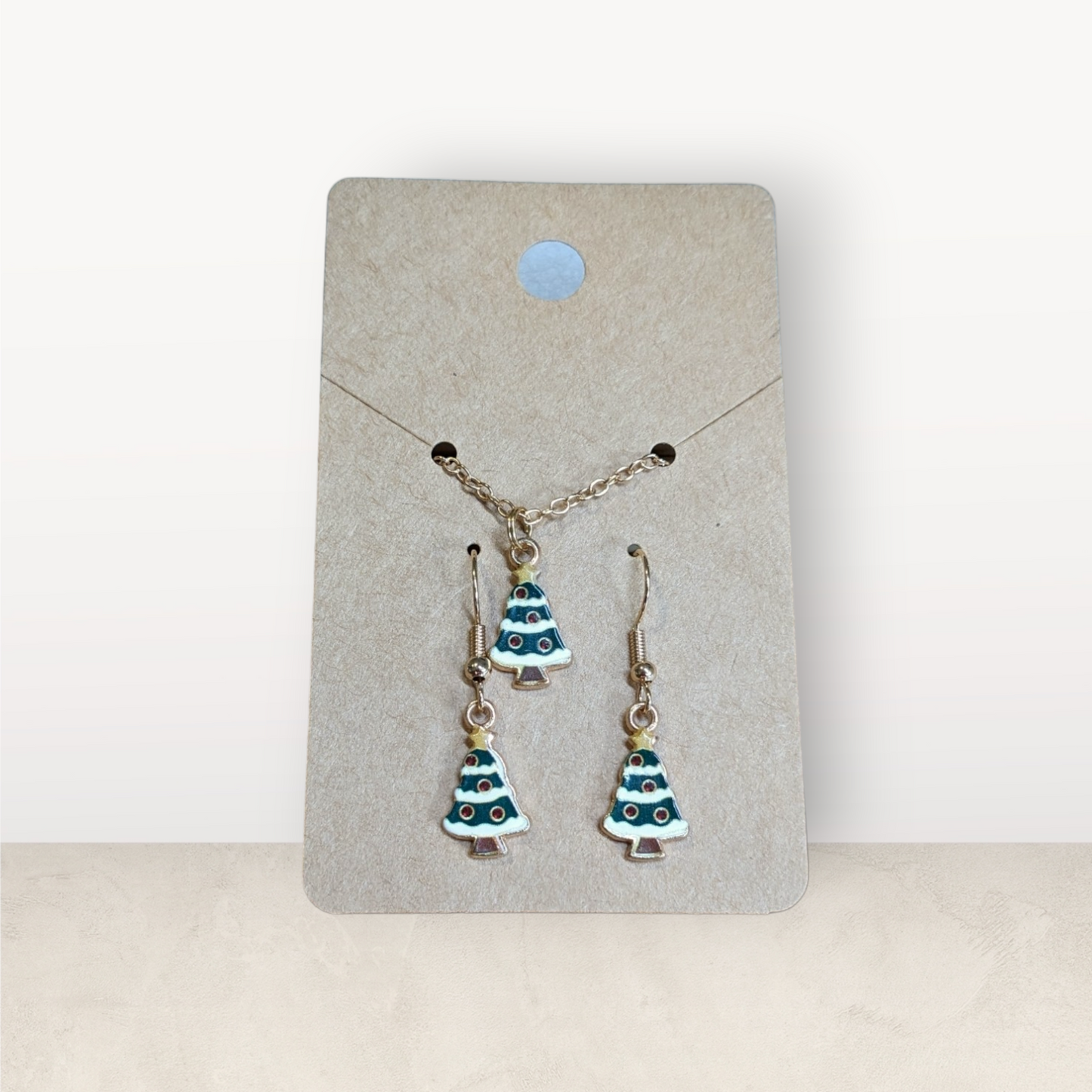 Mini Charm Earring and Necklace Set