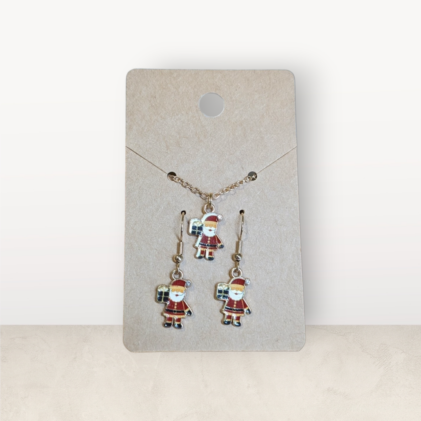 Mini Charm Earring and Necklace Set