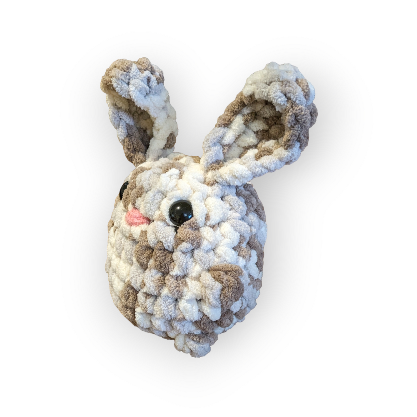 Chocolate Chip Stuffed Bunny | Crochet Stuffed Rabbit | Bunny Plushie