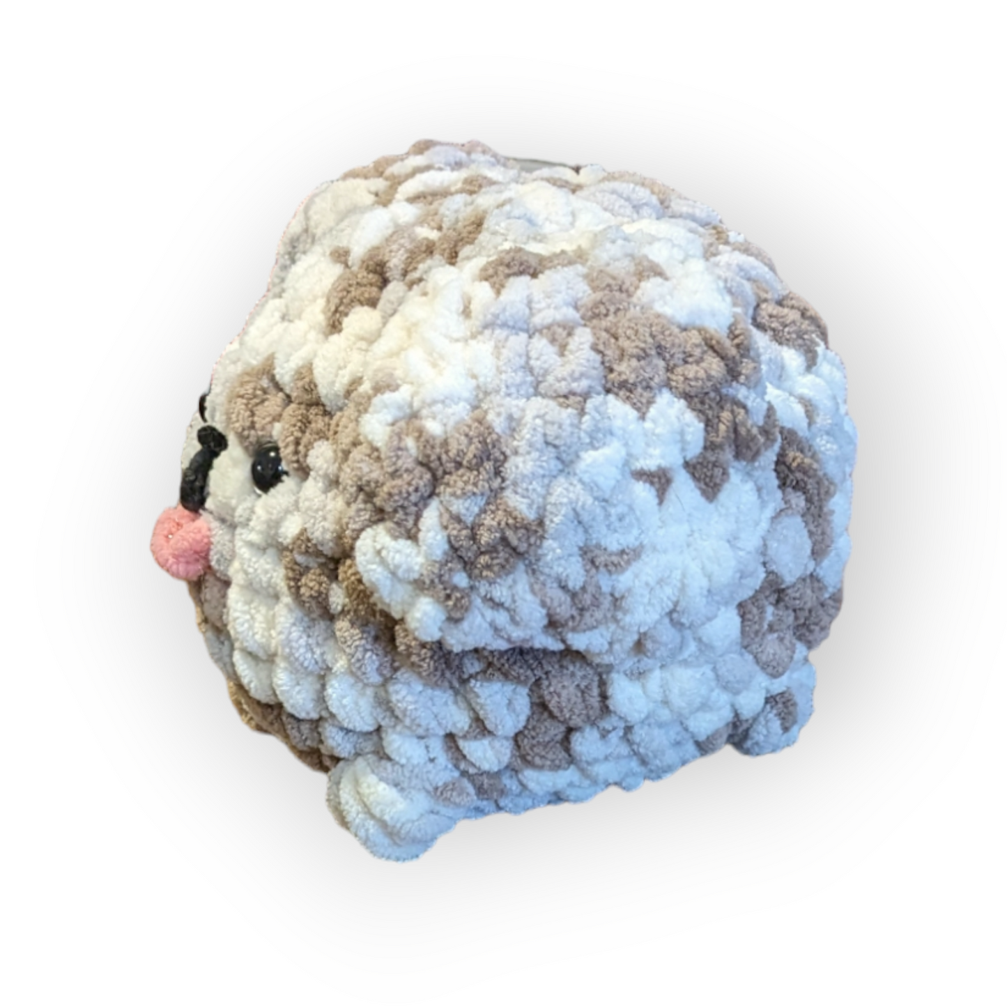 Chocolate Chip Stuffed Puppy | Crochet Stuffed Dog | Puppy Plushie