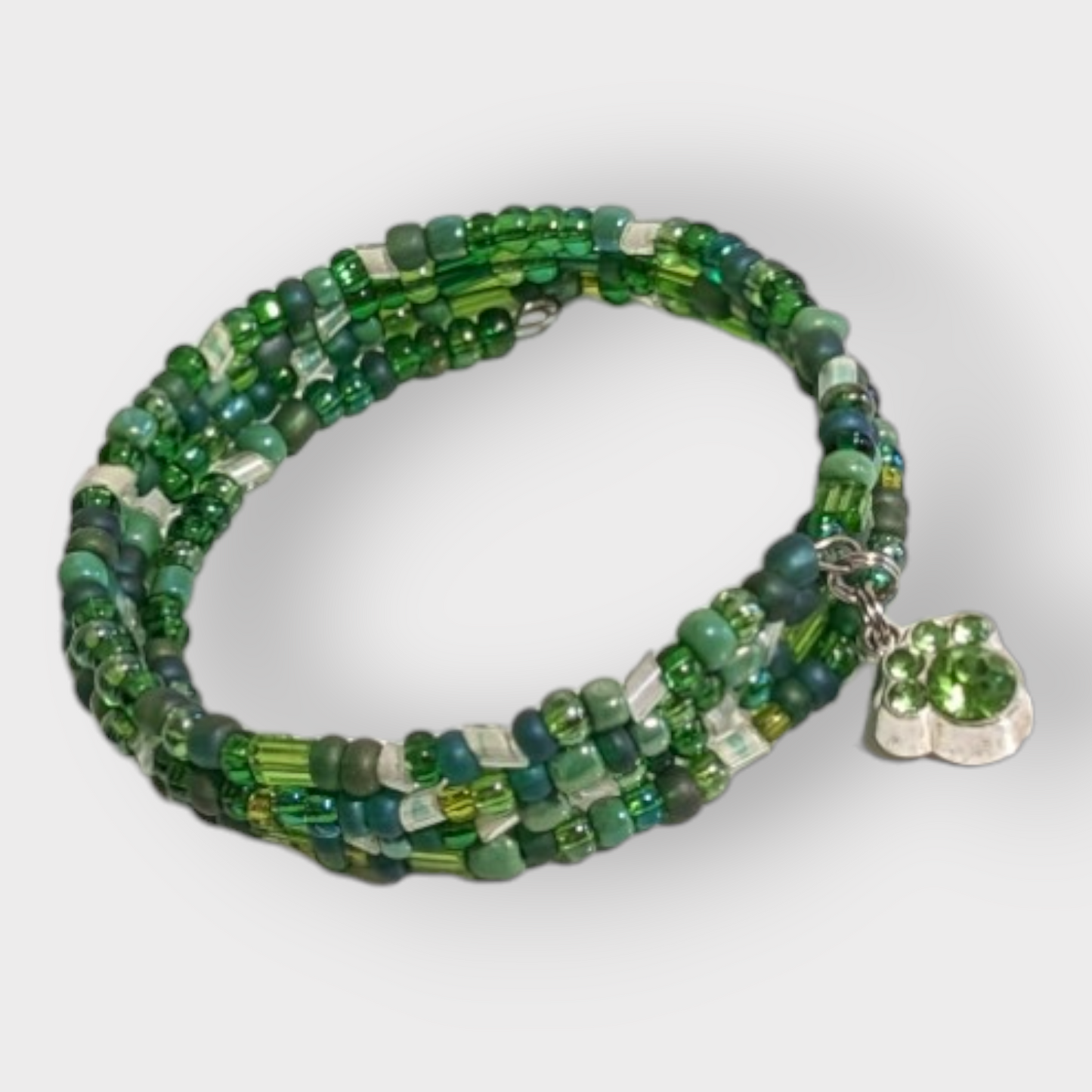 Wire Wrapping Beaded Charm Bracelets
