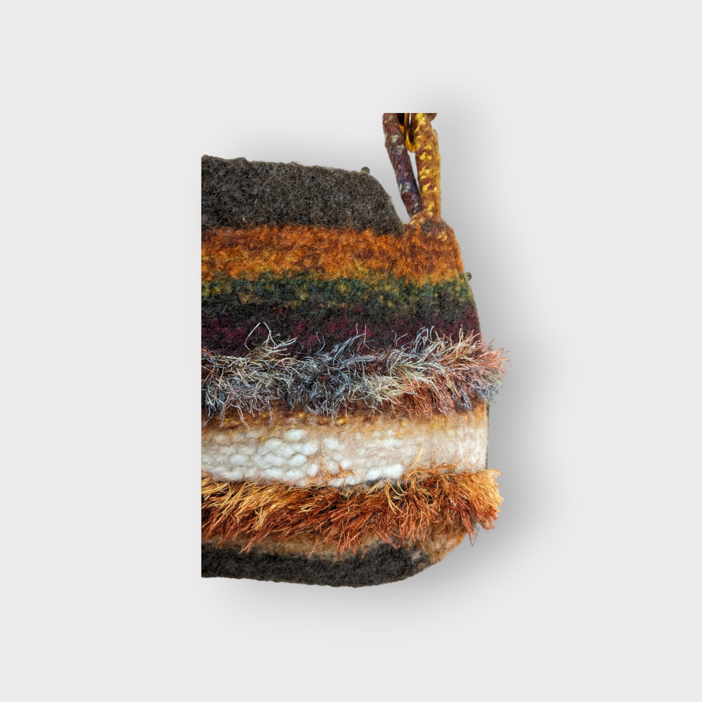 Autumn Leaves Felted Purse