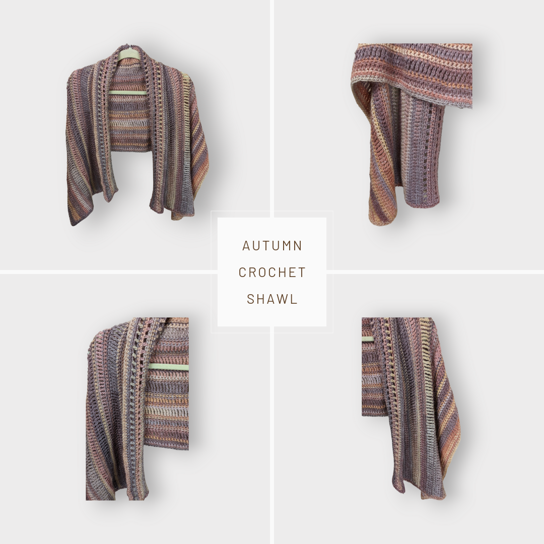 Sunset Wool Shawl Jumbo Scarf