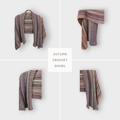 Sunset Wool Shawl Jumbo Scarf
