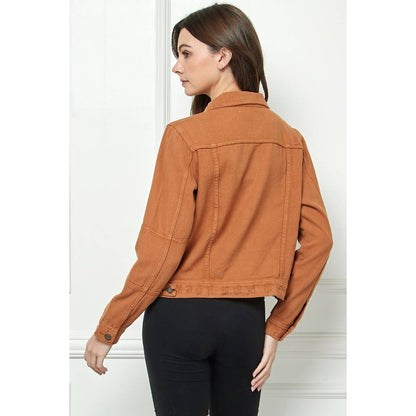 Carhartt Inspired Cropped Denim Jacket
