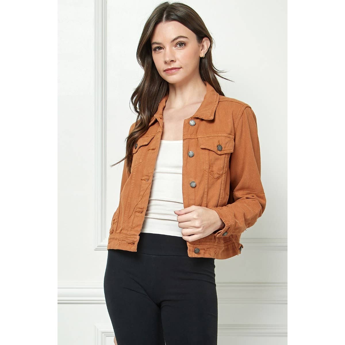Carhartt Inspired Cropped Denim Jacket