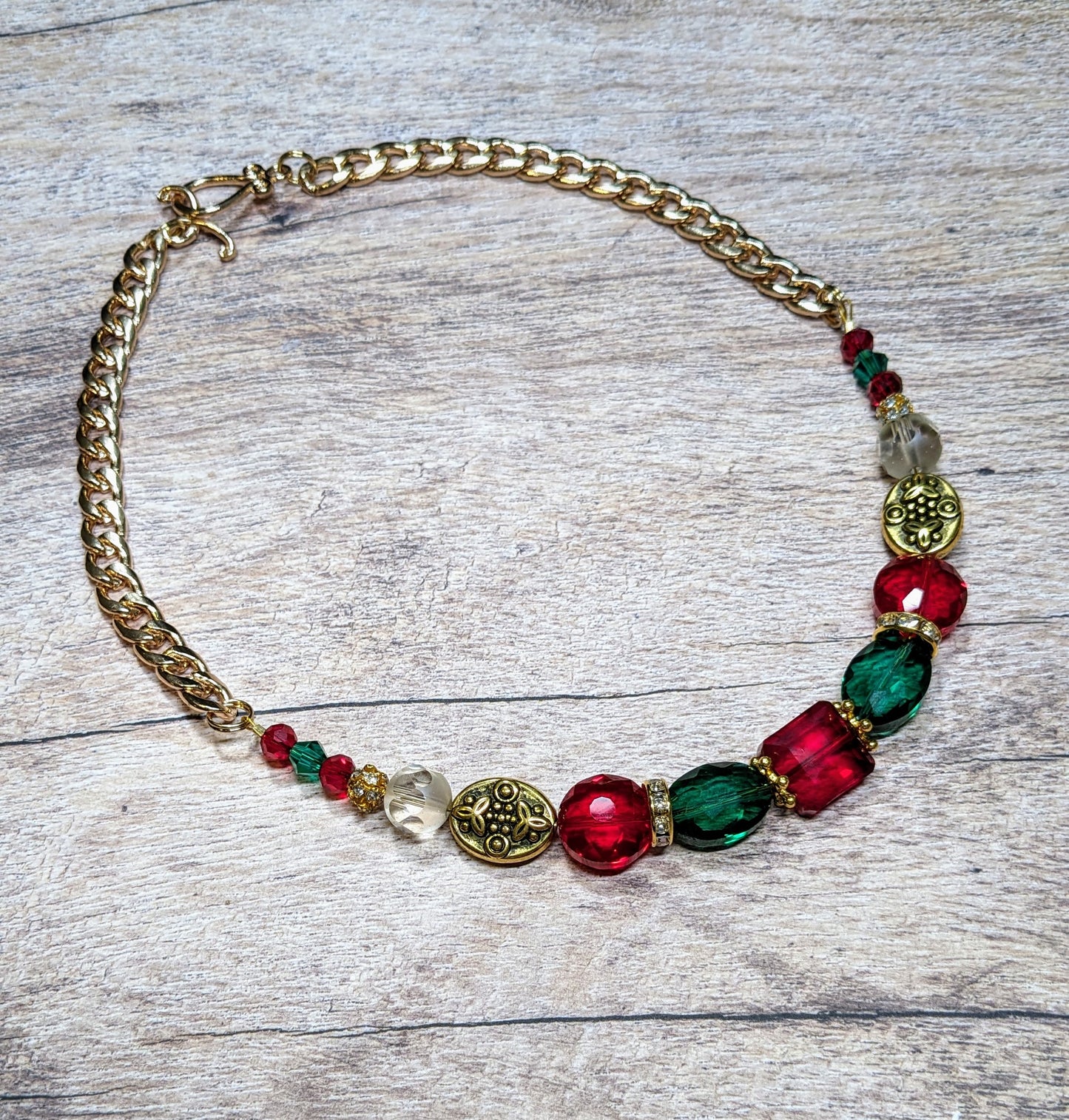 Gum Drop Beaded Necklace