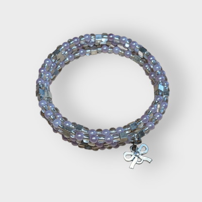 Wire Wrapping Beaded Charm Bracelets