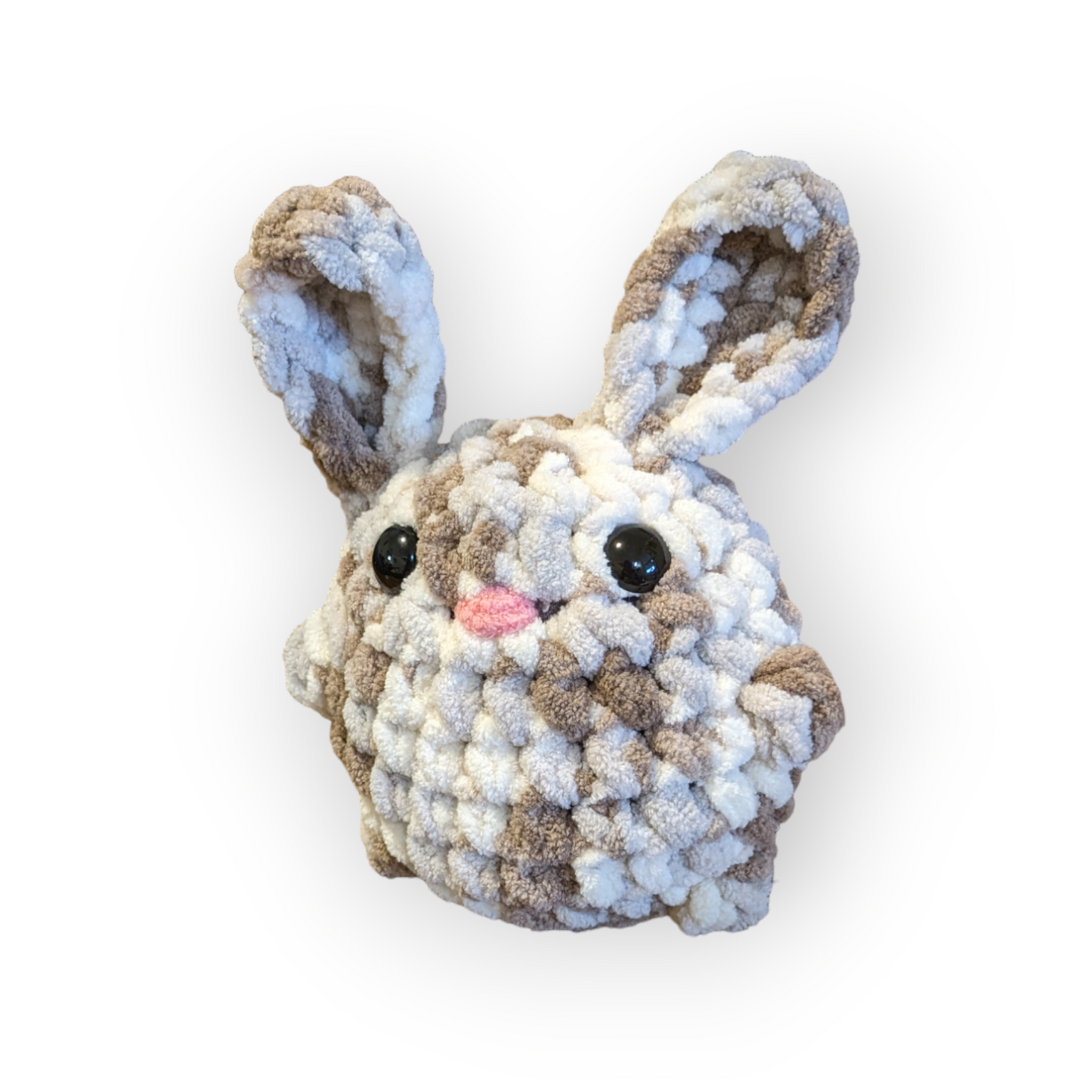 Chocolate Chip Stuffed Bunny | Crochet Stuffed Rabbit | Bunny Plushie