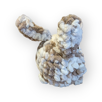 Chocolate Chip Stuffed Bunny | Crochet Stuffed Rabbit | Bunny Plushie