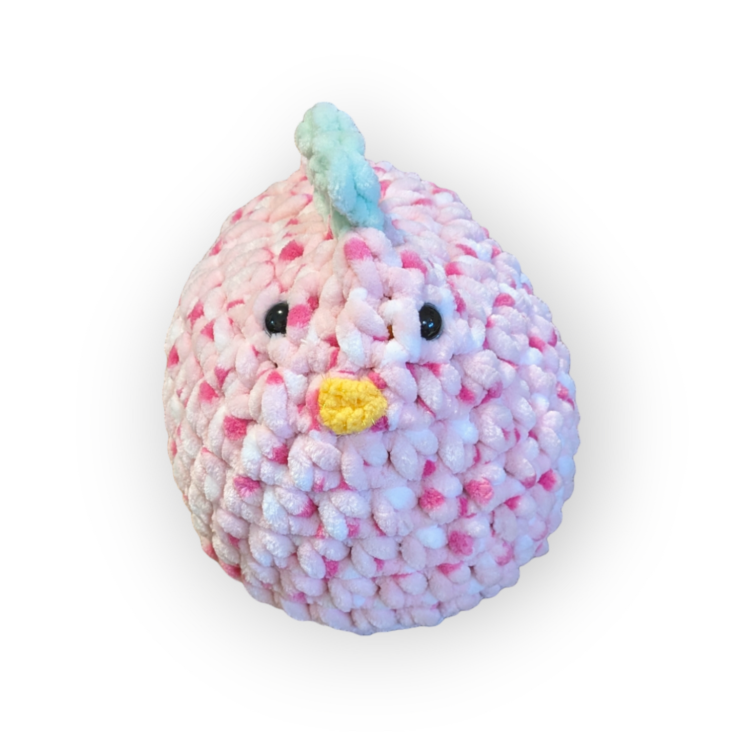 Strawberry Stuffed Chicken (Medium) | Pink Stuffed Chicken | Chicken Plushie