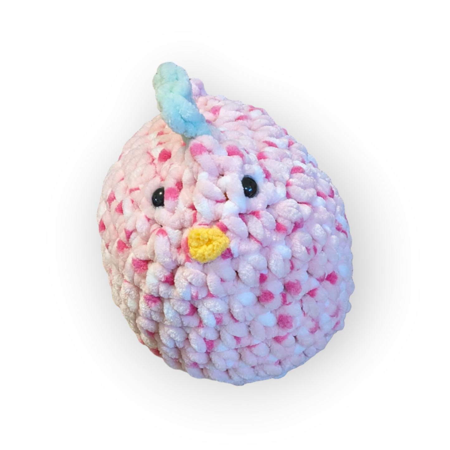 Strawberry Stuffed Chicken (Medium) | Pink Stuffed Chicken | Chicken Plushie