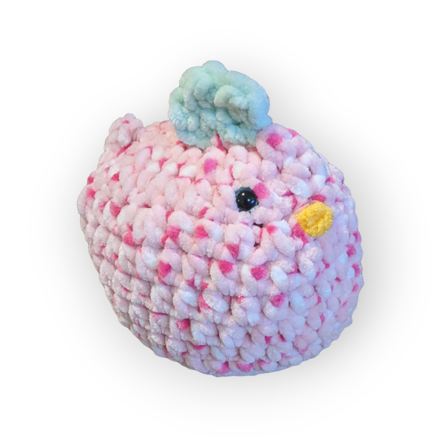 Strawberry Stuffed Chicken (Medium) | Pink Stuffed Chicken | Chicken Plushie