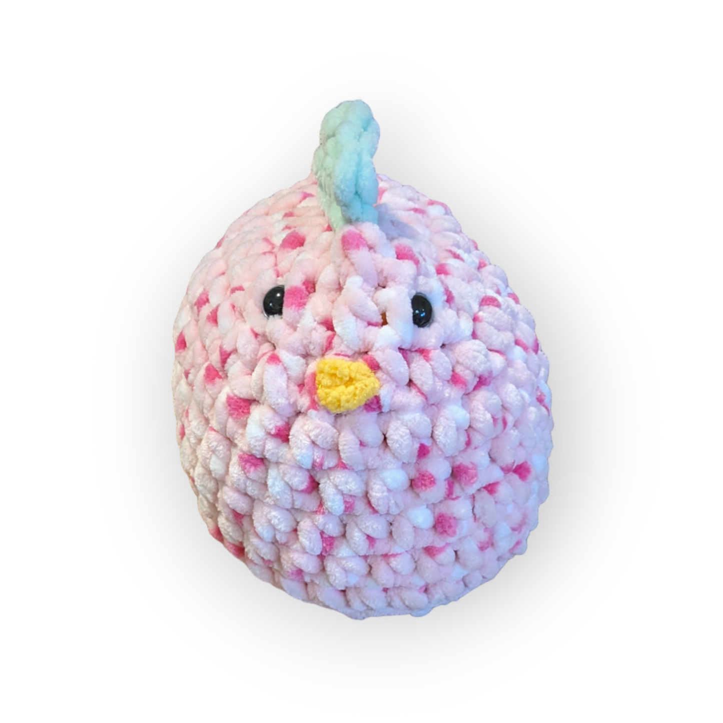 Strawberry Stuffed Chicken (Medium) | Pink Stuffed Chicken | Chicken Plushie