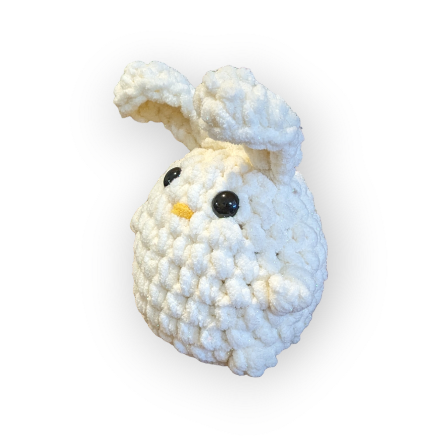 Sparkles Stuffed Bunny | Crochet Stuffed Rabbit | Bunny Plushie