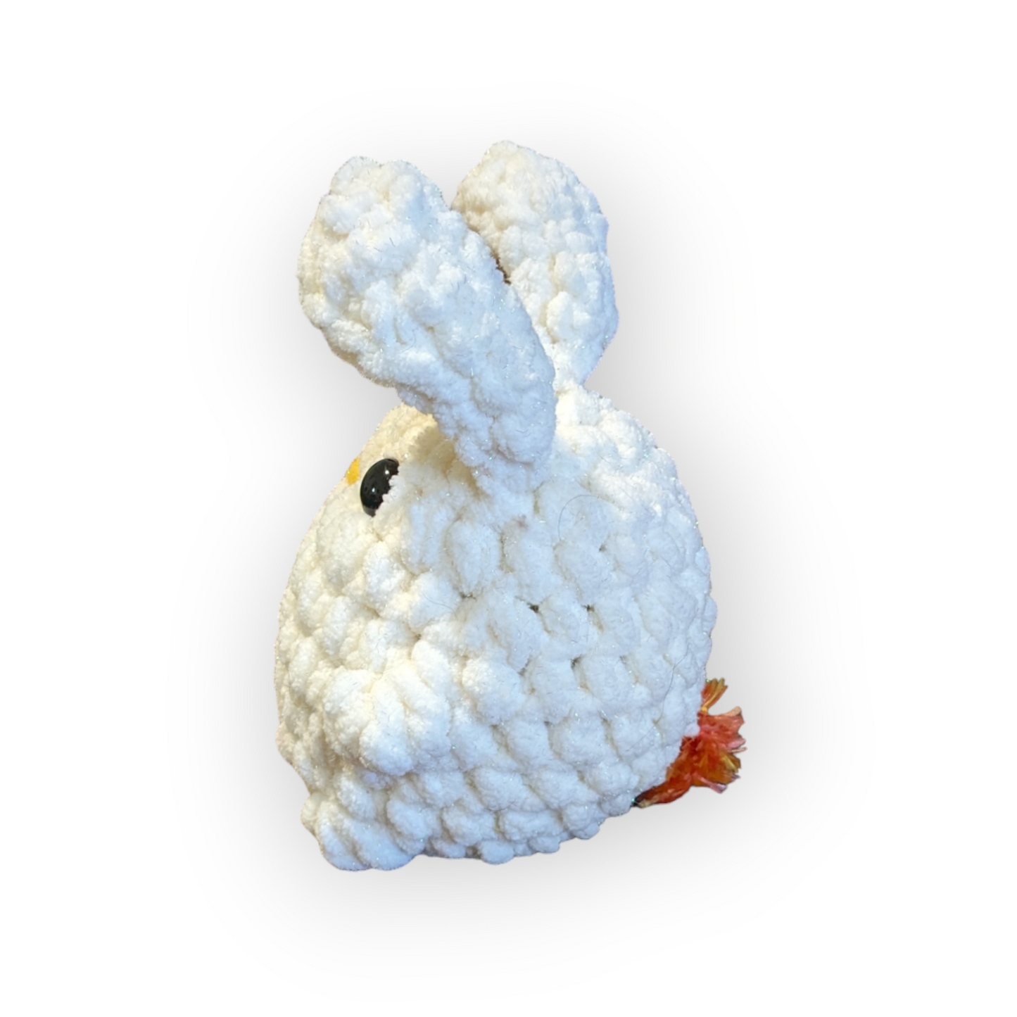 Sparkles Stuffed Bunny | Crochet Stuffed Rabbit | Bunny Plushie