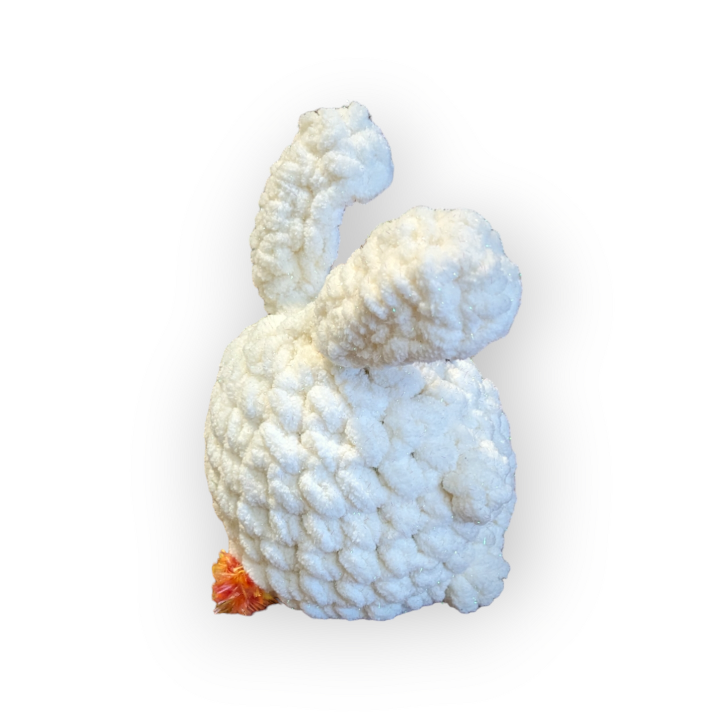 Sparkles Stuffed Bunny | Crochet Stuffed Rabbit | Bunny Plushie