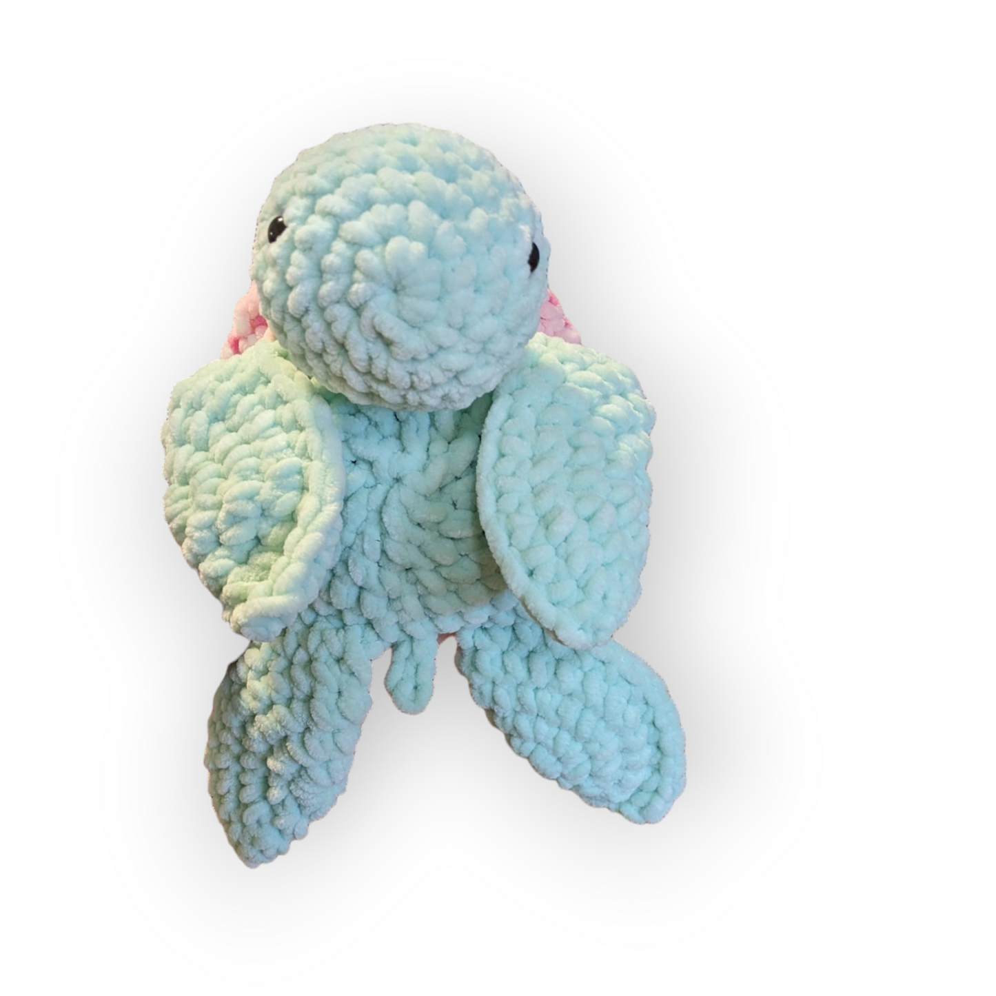 Pink Sprinkles Turtle | Crochet Stuffed Turtle | Turtle Plushie