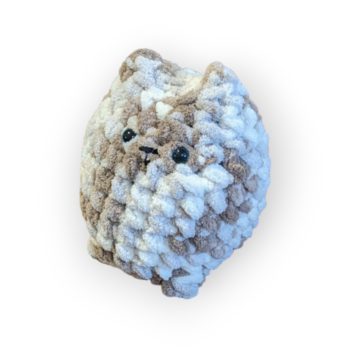 Chocolate Chip Chubby Kitty 2 | Crochet Stuffed Cat | Kitty Plushie