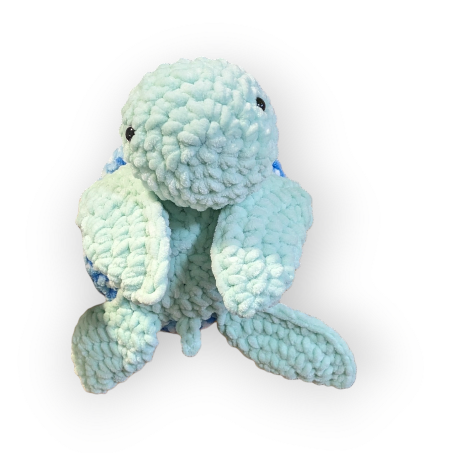 Blue Sprinkles Turtle | Crochet Stuffed Turtle | Turtle Plushie