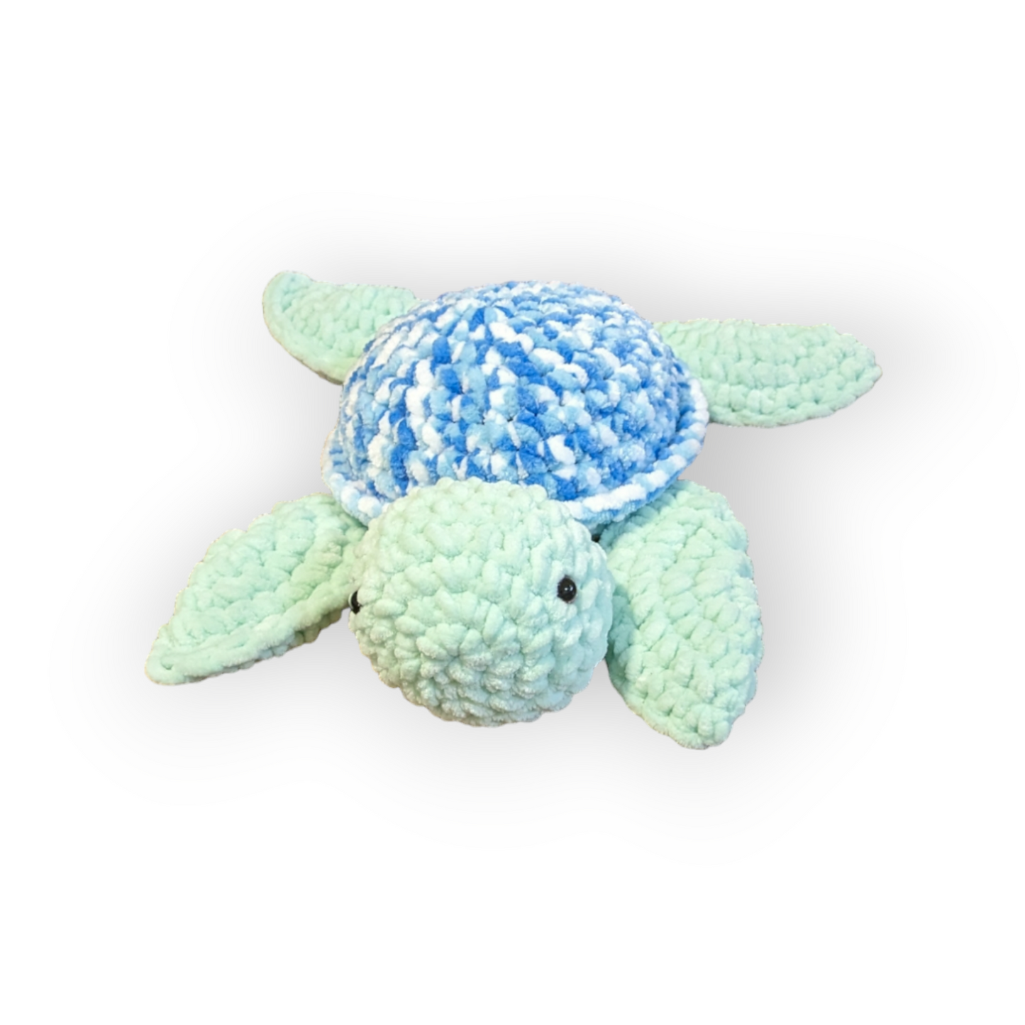 Blue Sprinkles Turtle | Crochet Stuffed Turtle | Turtle Plushie