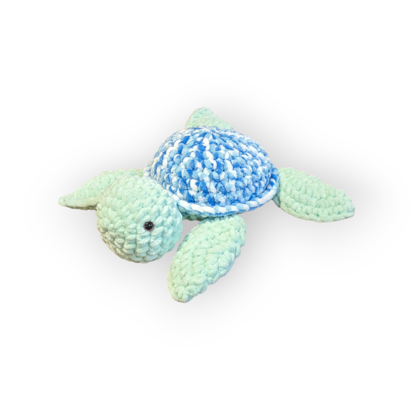 Blue Sprinkles Turtle | Crochet Stuffed Turtle | Turtle Plushie