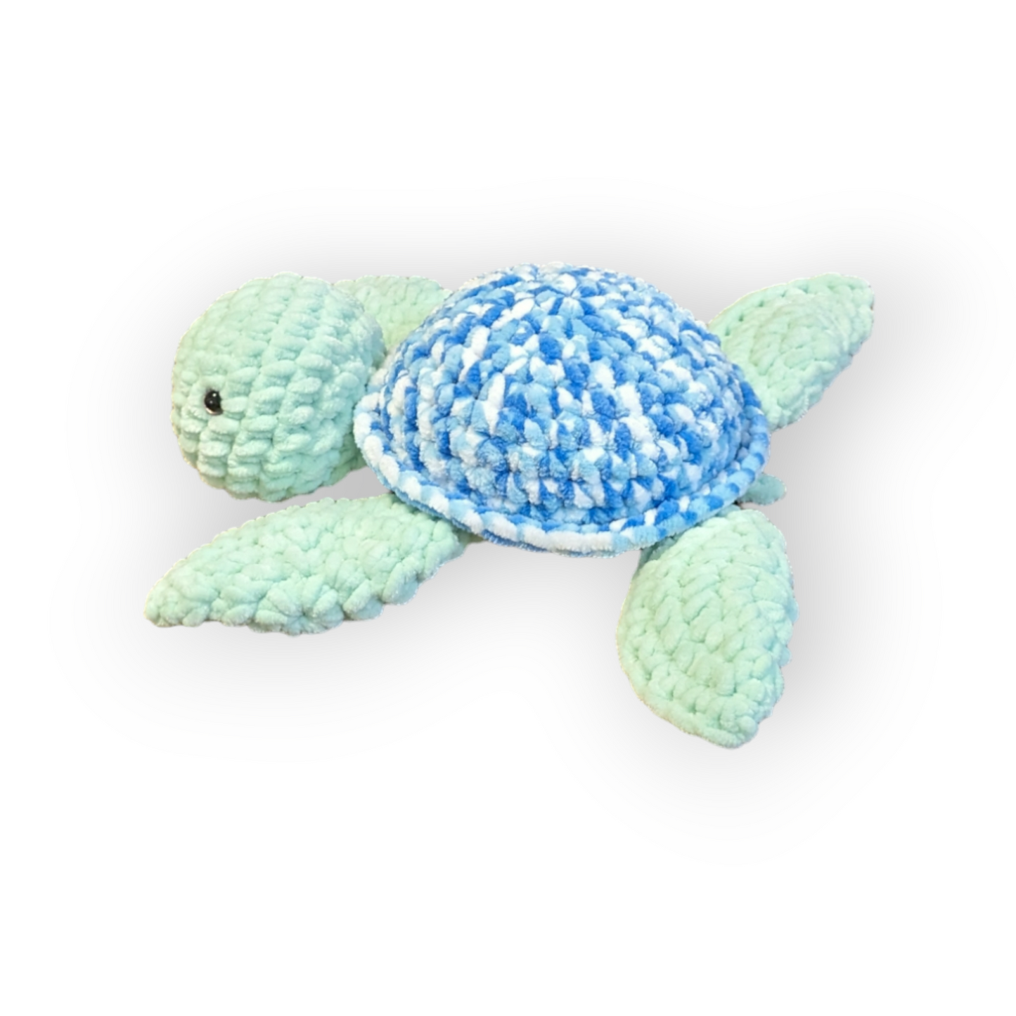 Blue Sprinkles Turtle | Crochet Stuffed Turtle | Turtle Plushie