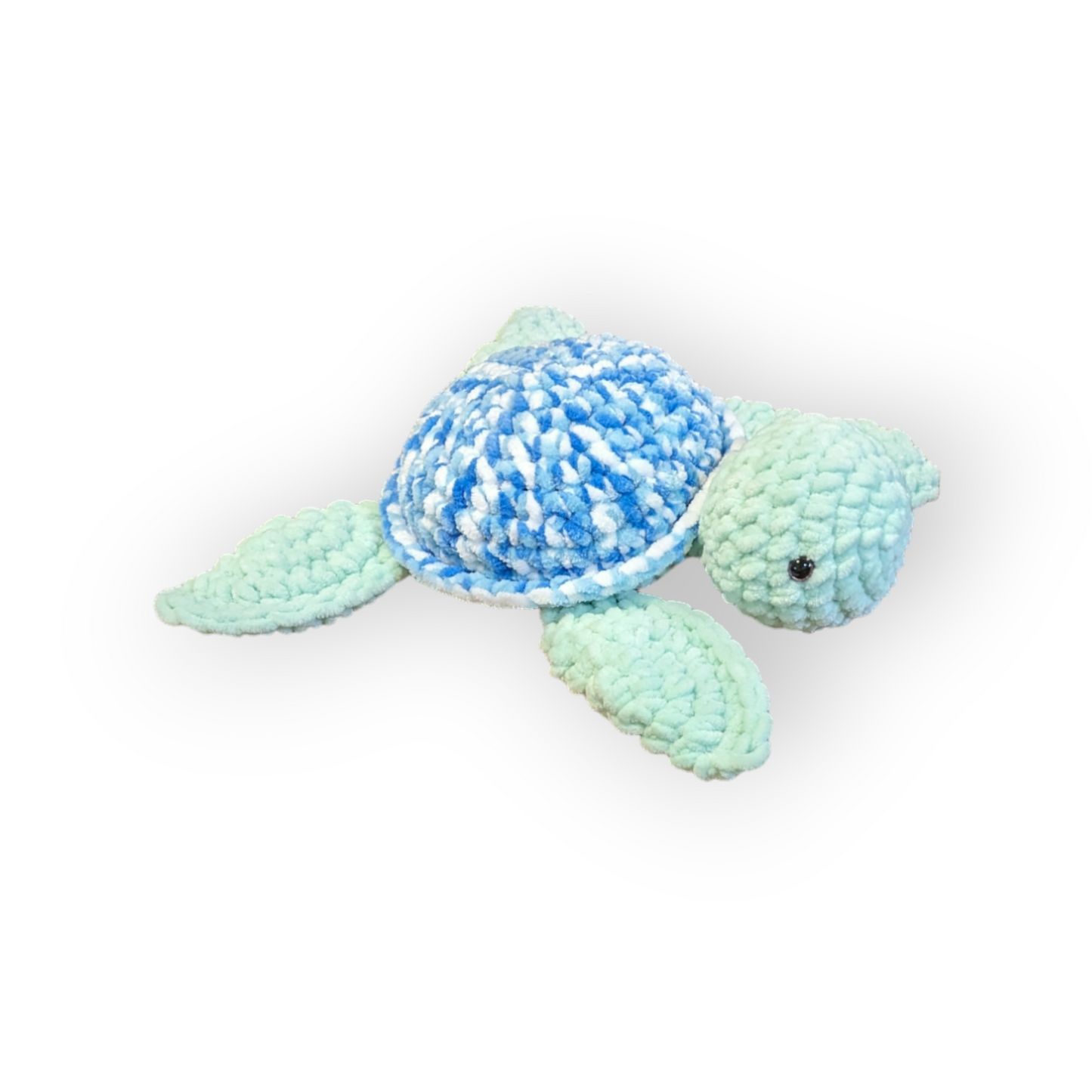 Blue Sprinkles Turtle | Crochet Stuffed Turtle | Turtle Plushie