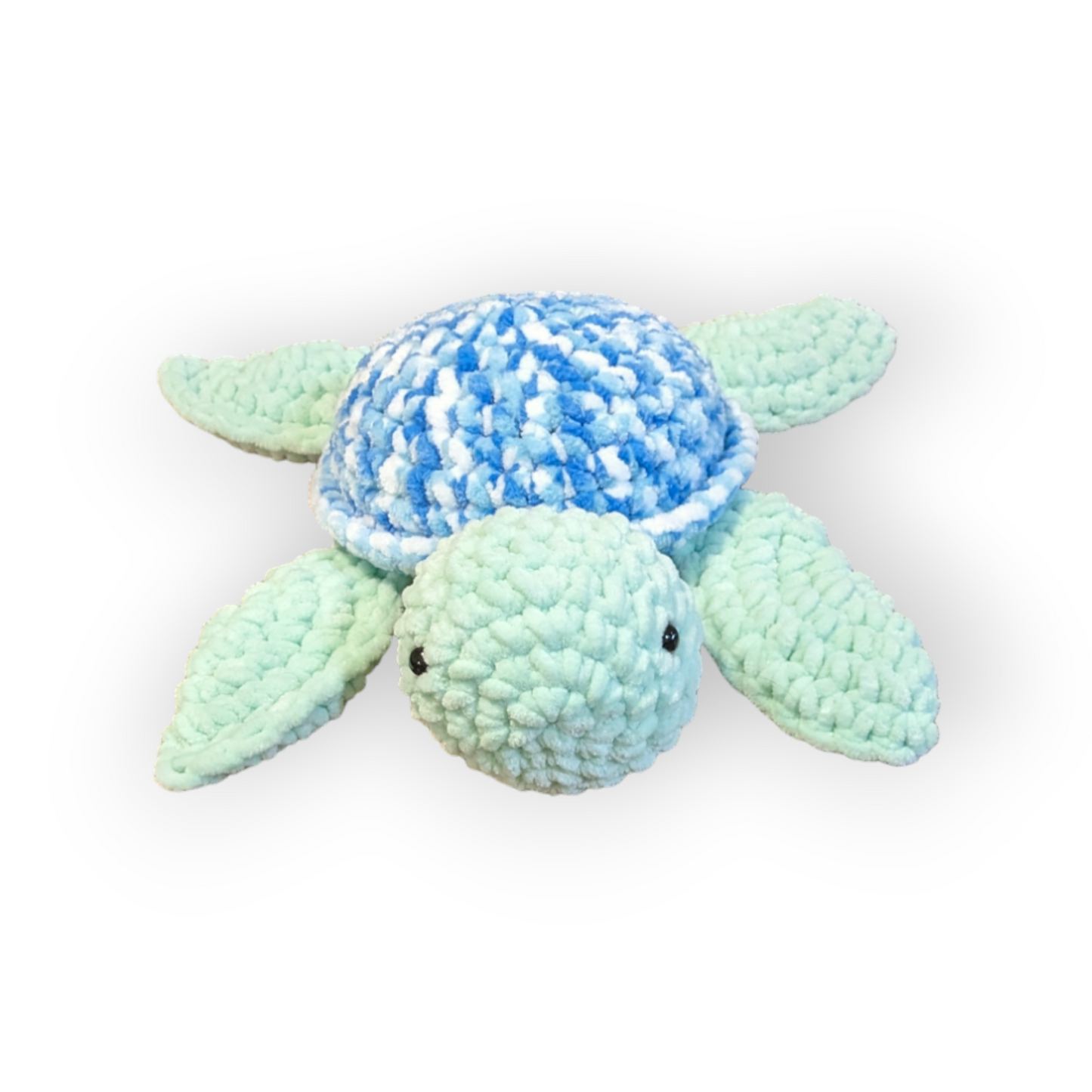 Blue Sprinkles Turtle | Crochet Stuffed Turtle | Turtle Plushie