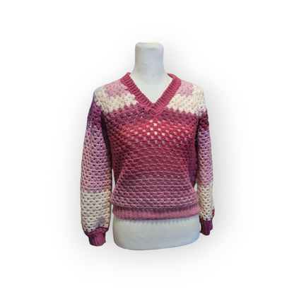 Cupid's Dream Crochet Sweater
