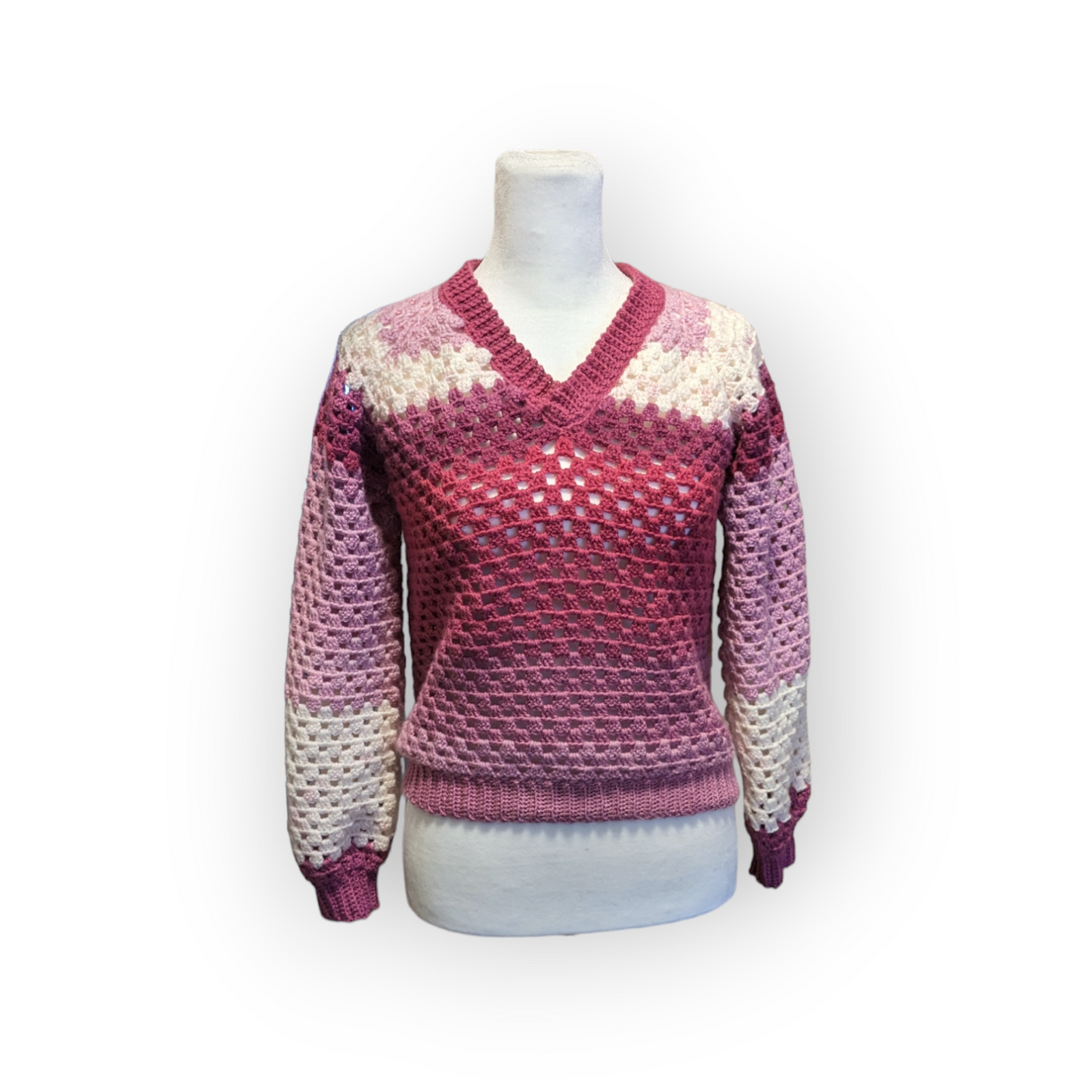Cupid's Dream Crochet Sweater