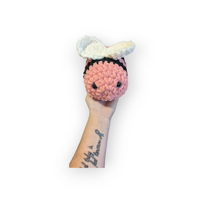 Busy Bee Plushie | Crochet Bee Plushie | Crochet Stuffed Bee