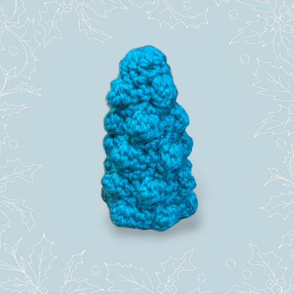 Crochet Small Green Bobble Tree