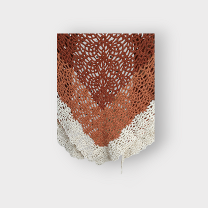 Boho Chic Pineapple Stitch Shawl