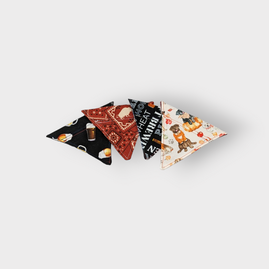 Handmade Fall Pet Scarves: Cozy Seasonal Style for Your Furry Friends!