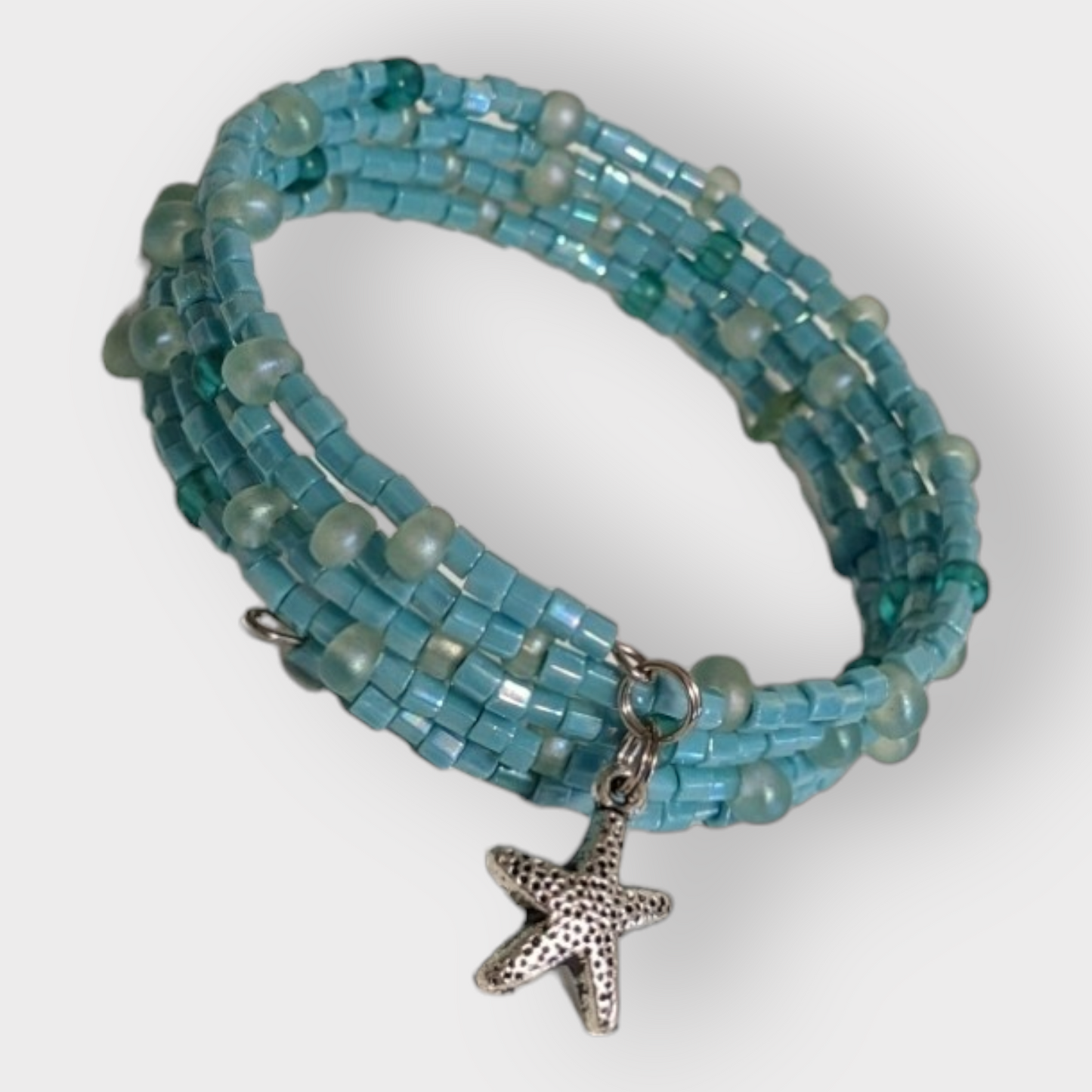 Wire Wrapping Beaded Charm Bracelets