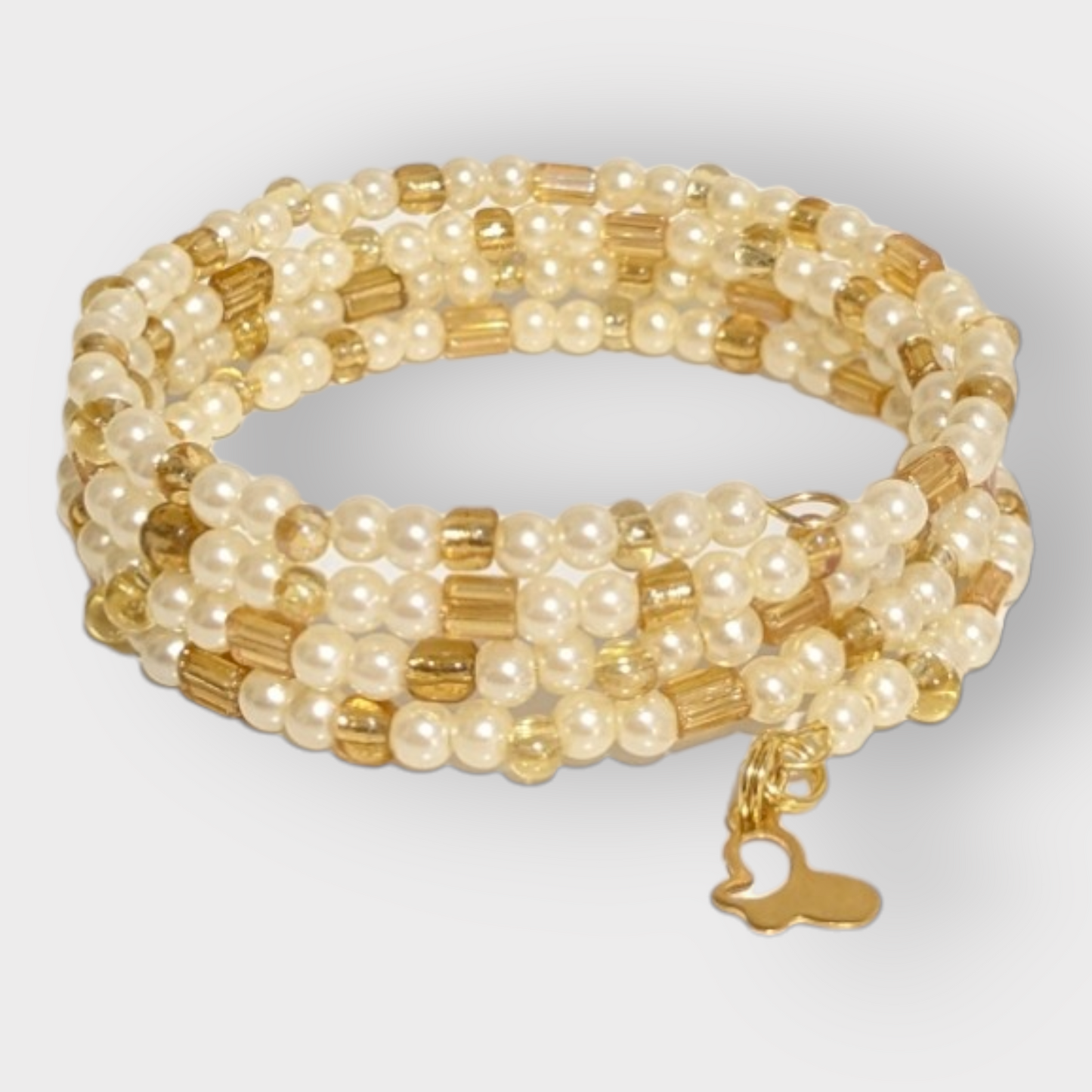 Wire Wrapping Beaded Charm Bracelets