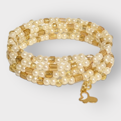 Wire Wrapping Beaded Charm Bracelets