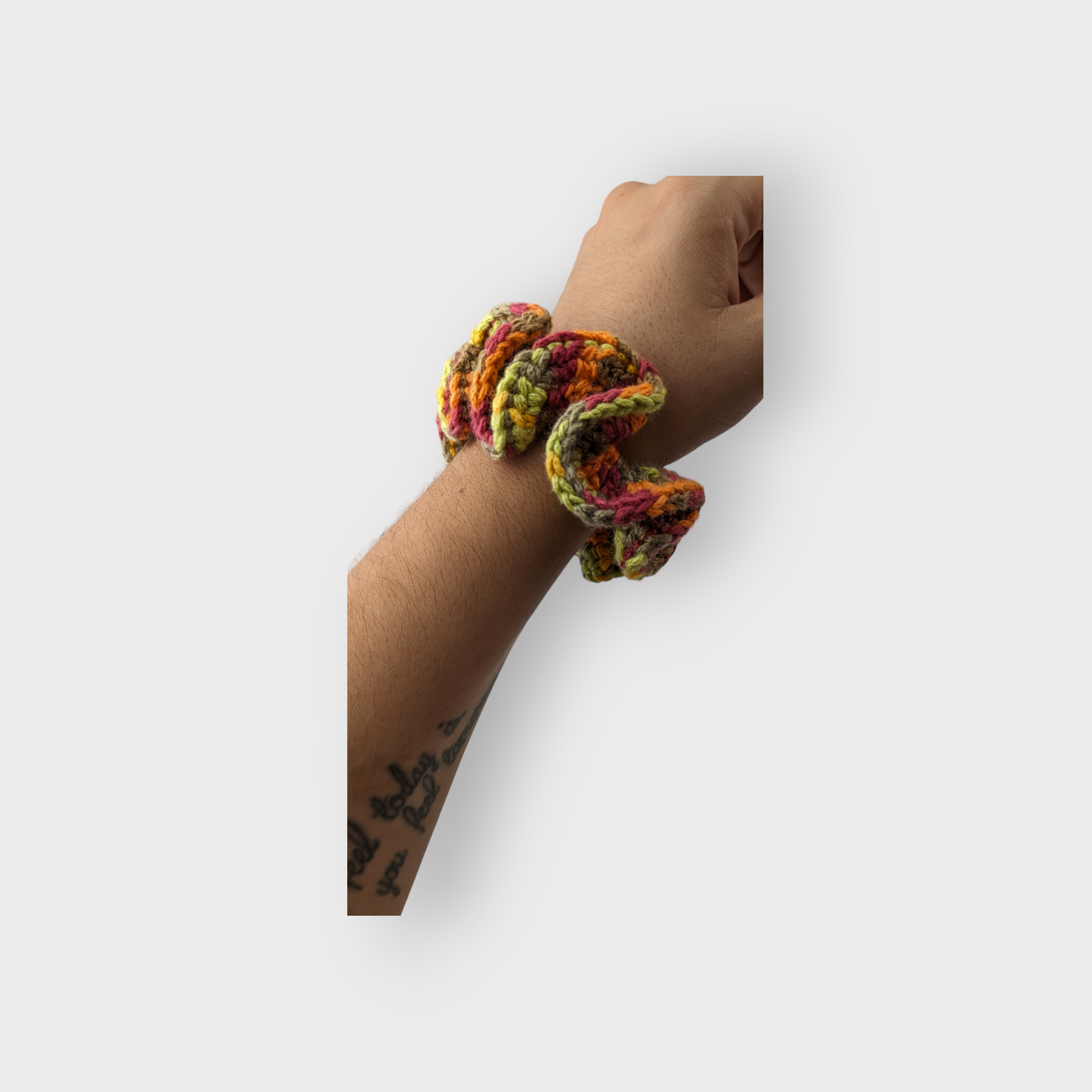 Luxurious Hand-Crocheted Fall Scrunchies: Effortless Elegance for Your Hair and Wrist!