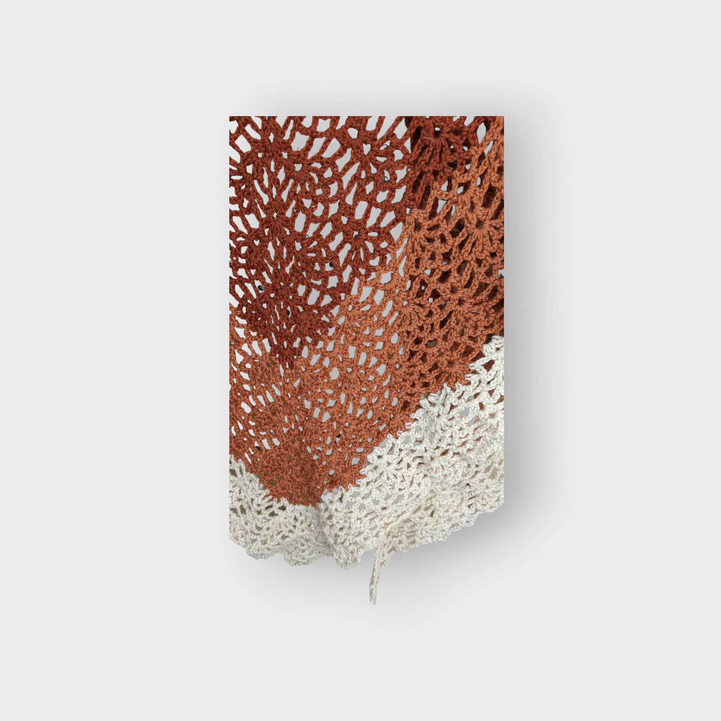 Boho Chic Pineapple Stitch Shawl