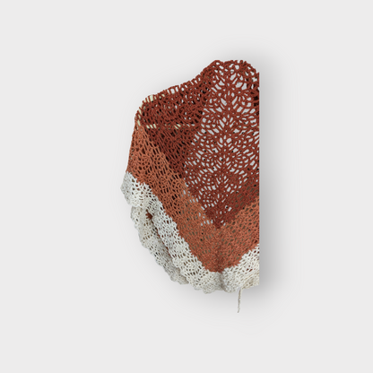 Boho Chic Pineapple Stitch Shawl