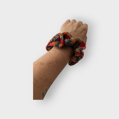 Luxurious Hand-Crocheted Fall Scrunchies: Effortless Elegance for Your Hair and Wrist!