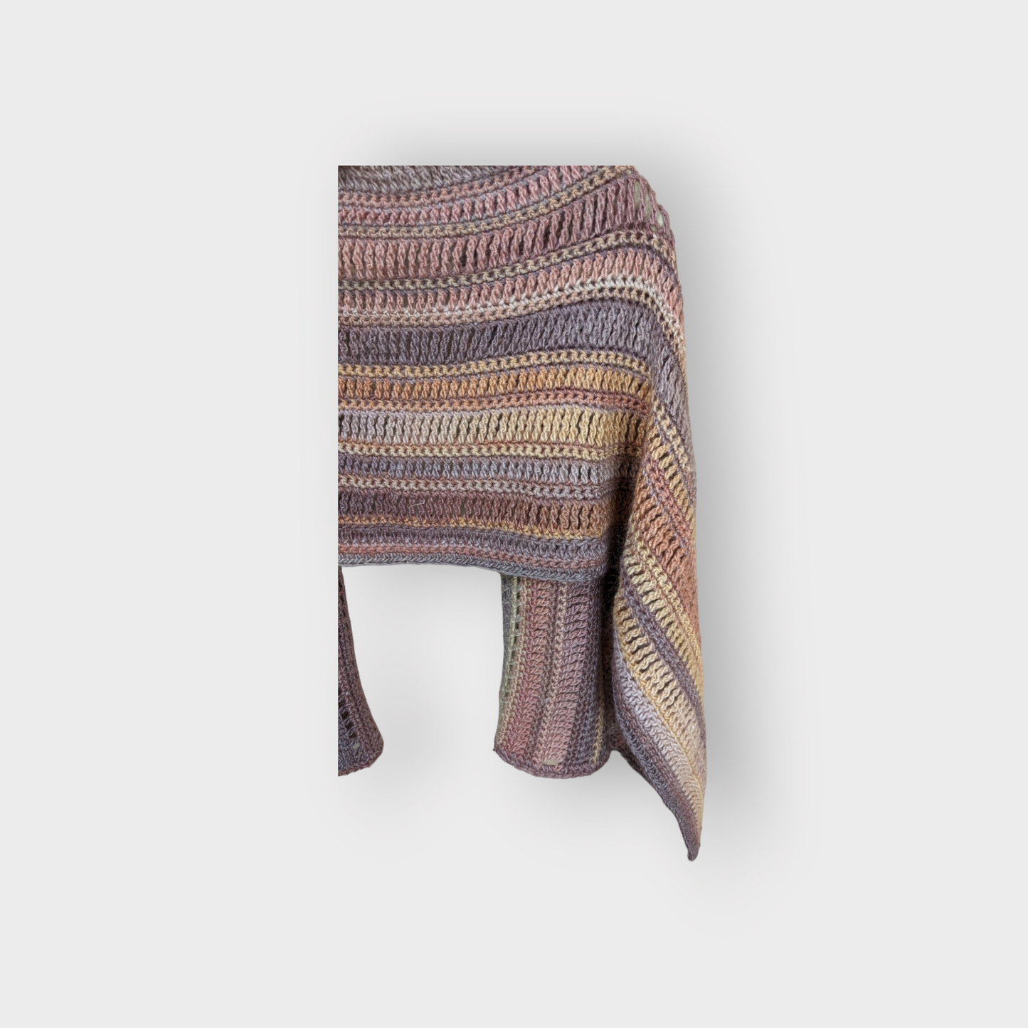 Sunset Wool Shawl Jumbo Scarf