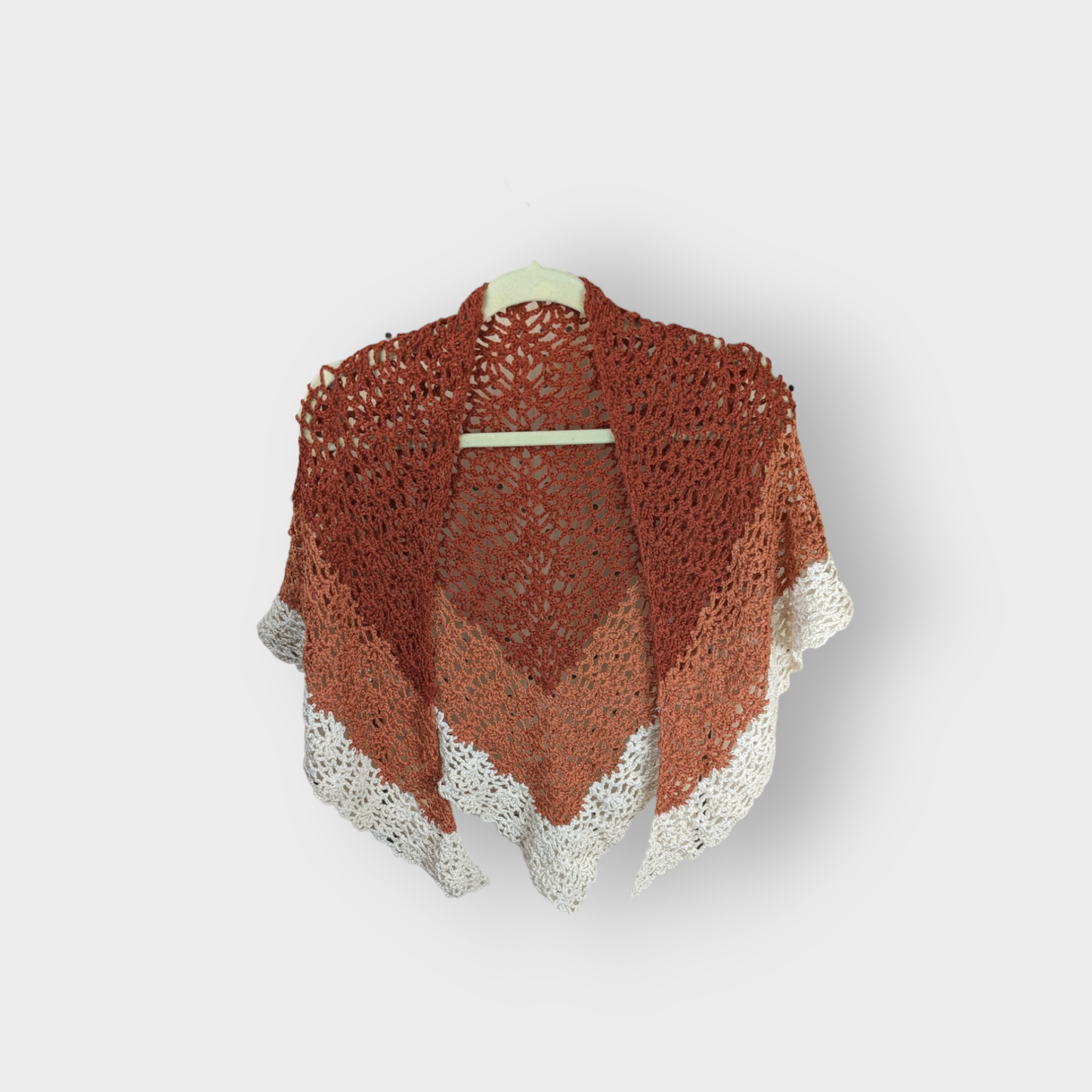 Boho Chic Pineapple Stitch Shawl