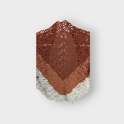 Boho Chic Pineapple Stitch Shawl
