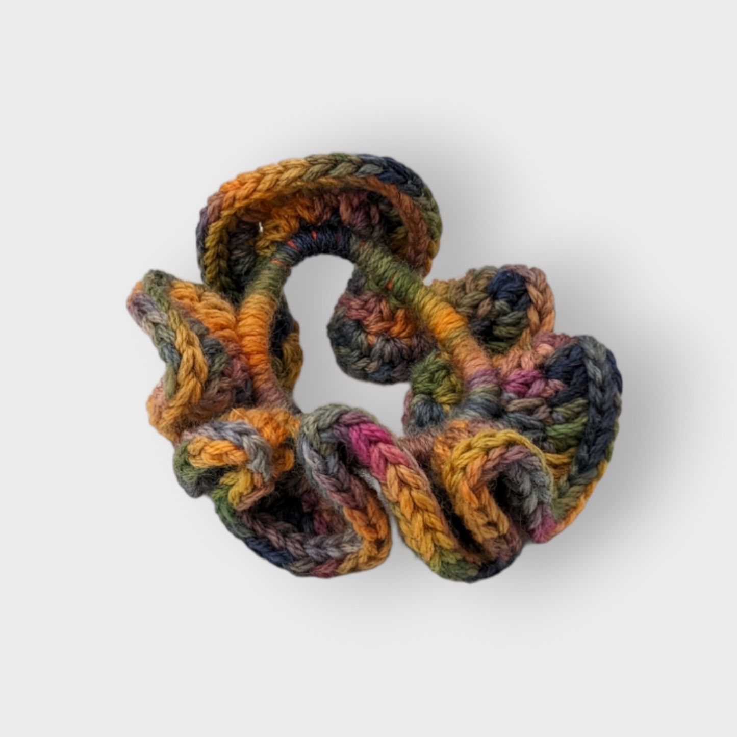 Luxurious Hand-Crocheted Fall Scrunchies: Effortless Elegance for Your Hair and Wrist!
